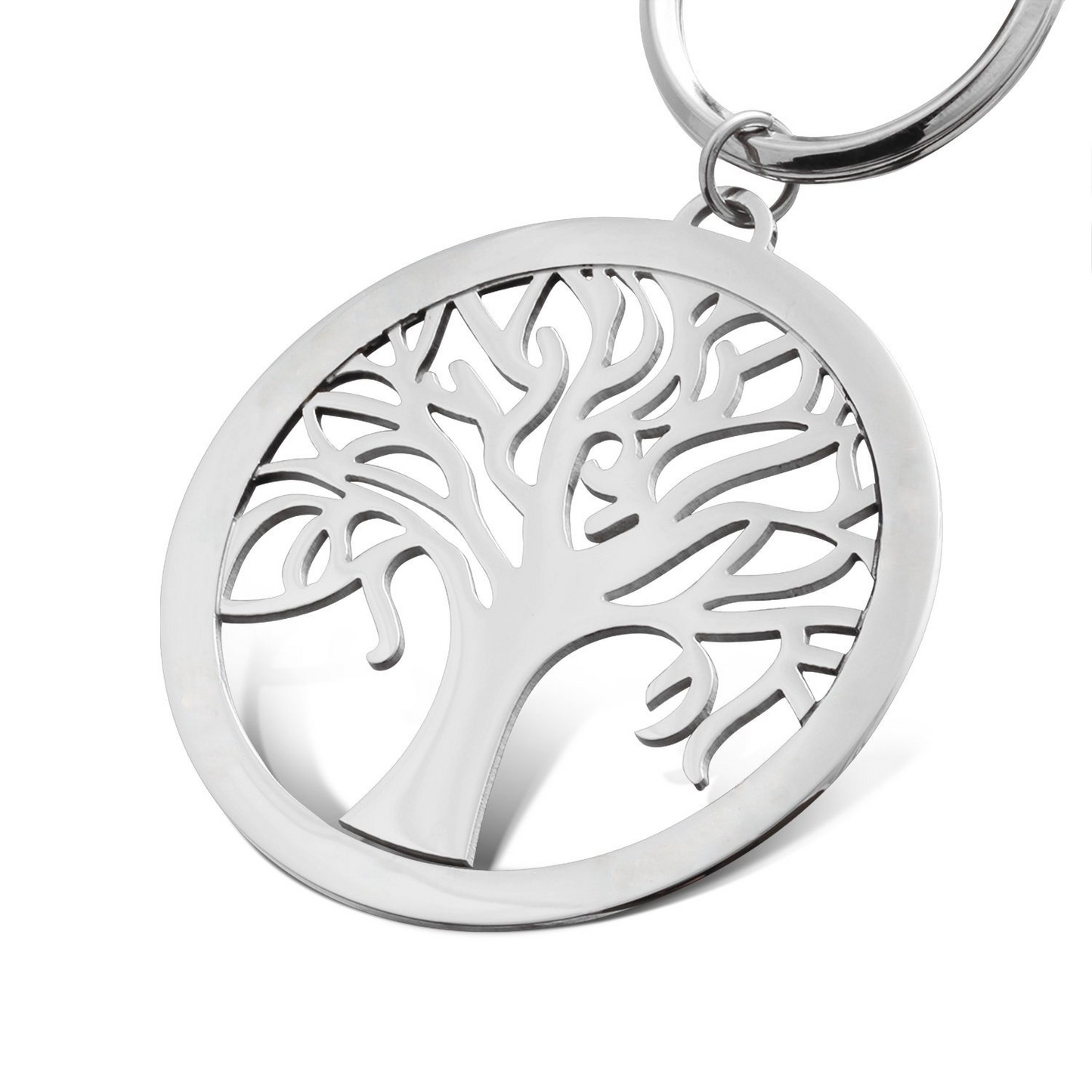 Dewo Schlüsselanhänger mit Gravur in Silber | schlüsselanhänger | damen, edelstahl, herren, schlüsselanhänger, silber, unisex | schmuckmitgravur.de