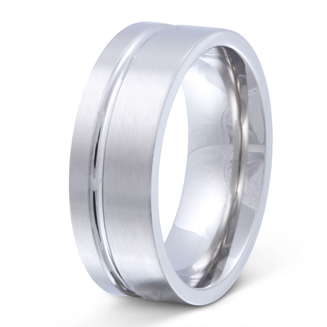 Elegance Ring mit Gravur, Edelstahlring in Silber | Edelstahlring | damen, edelstahl, edelstahlring, herren, ring, silber, unisex | schmuckmitgravur.de