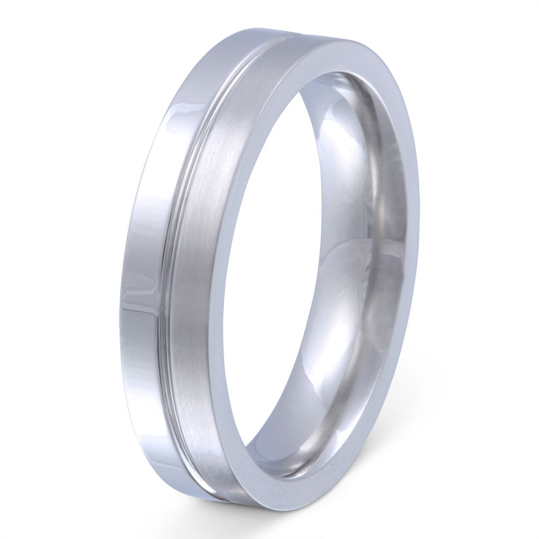 Estados Ring mit Gravur, Edelstahlring in Silber | Edelstahlring | damen, edelstahl, edelstahlring, herren, ring, silber, unisex | schmuckmitgravur.de