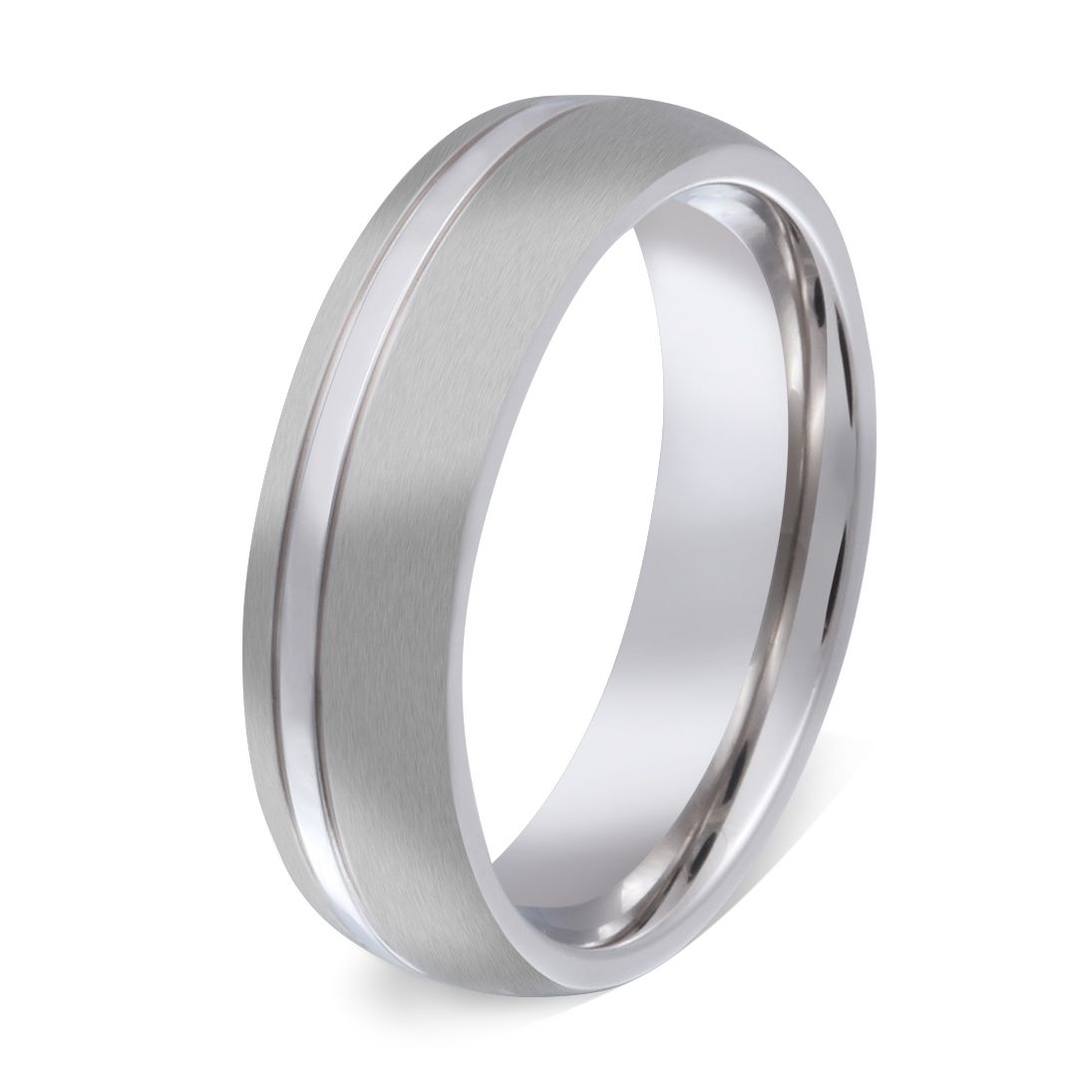 Euphoria Ring mit Gravur, Edelstahlring in Silber | Edelstahlring | damen, edelstahl, edelstahlring, herren, ring, silber, unisex | schmuckmitgravur.de