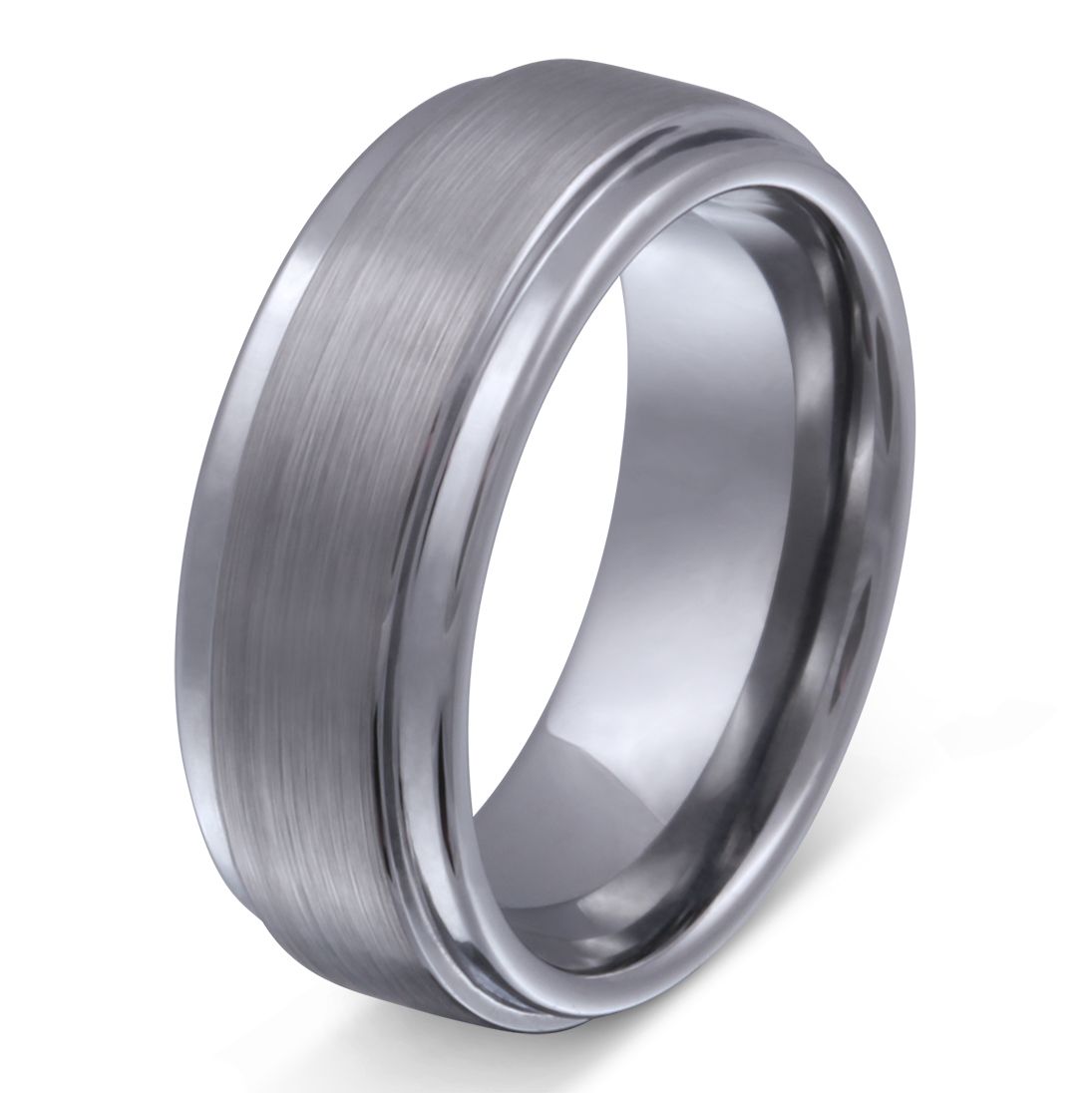 Gulliver Wolfram Ring mit Gravur, Verlobungsring in Silber | Wolframring | damen, herren, ring, silber, unisex, wolfram, wolframring | schmuckmitgravur.de