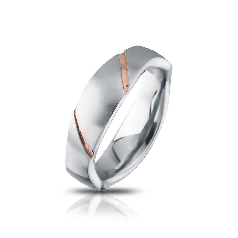 Hyadum Edelstahl Ring, Verlobungsring, inkl. Gravur, silber | Edelstahlring | damen, edelstahl, edelstahlring, herren, ring, silber, unisex | schmuckmitgravur.de