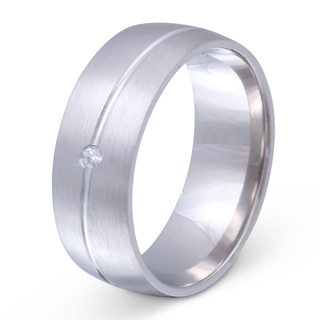 Jofu 925 Sterling Silber Damen Ring mit Stein , inkl. Gravur, silber | Silberring | 925, damen, ring, silber, silberring, Sterling, versand2, zirkonia | schmuckmitgravur.de