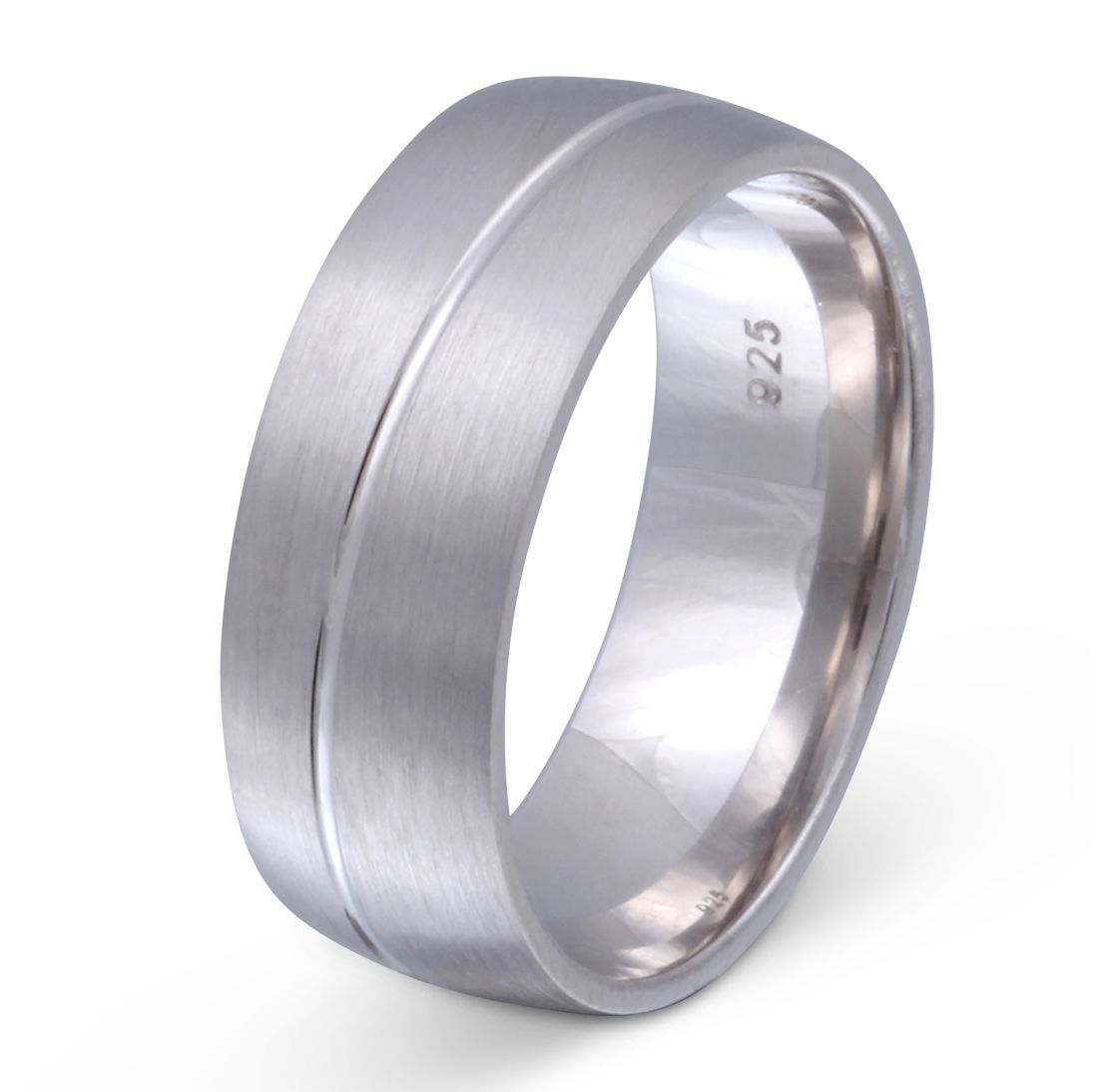 Jofu 925 Sterling Silber Ring, inkl. Gravur, silber | Silberring | 925, damen, herren, ring, silber, silberring, Sterling, unisex, versand2 | schmuckmitgravur.de