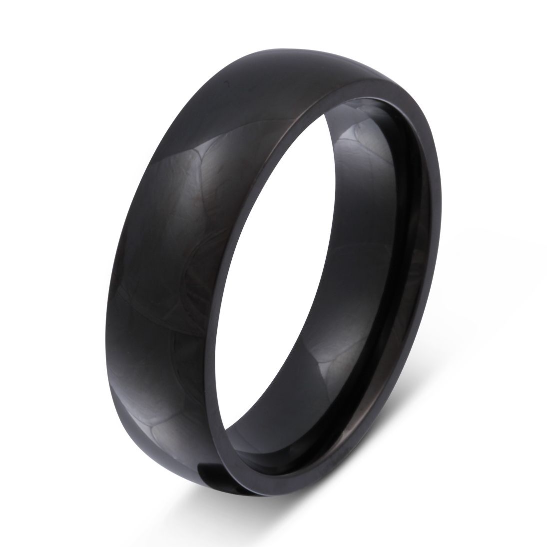 Kripton Ring mit Gravur, Edelstahlring in Schwarz | Edelstahlring | damen, edelstahl, edelstahlring, herren, ring, schwarz, unisex | schmuckmitgravur.de