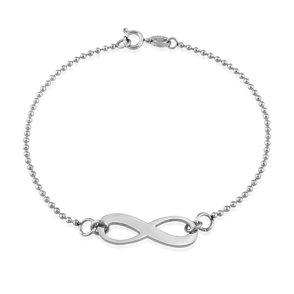 Micoz Edelstahl Armband mit Gravur in Silber | Armband | armband, damen, edelstahl, herren, silber, unisex | schmuckmitgravur.de