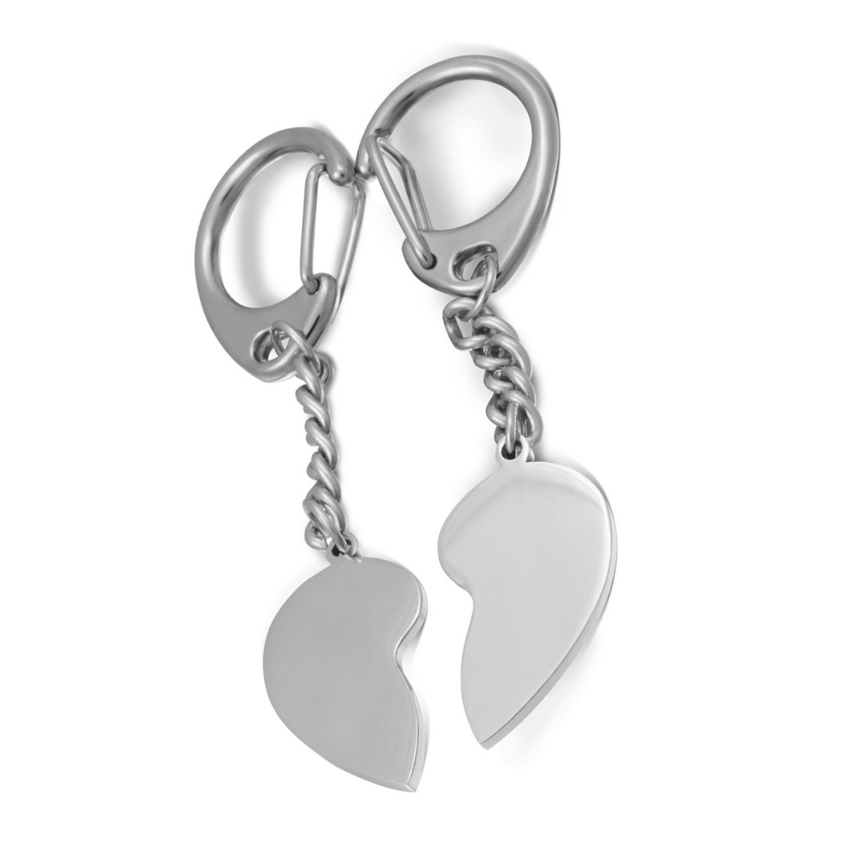 Nirvana 2x Schlüsselanhänger mit Gravur in Silber | schlüsselanhänger | damen, edelstahl, herren, schlüsselanhänger, silber, unisex | schmuckmitgravur.de