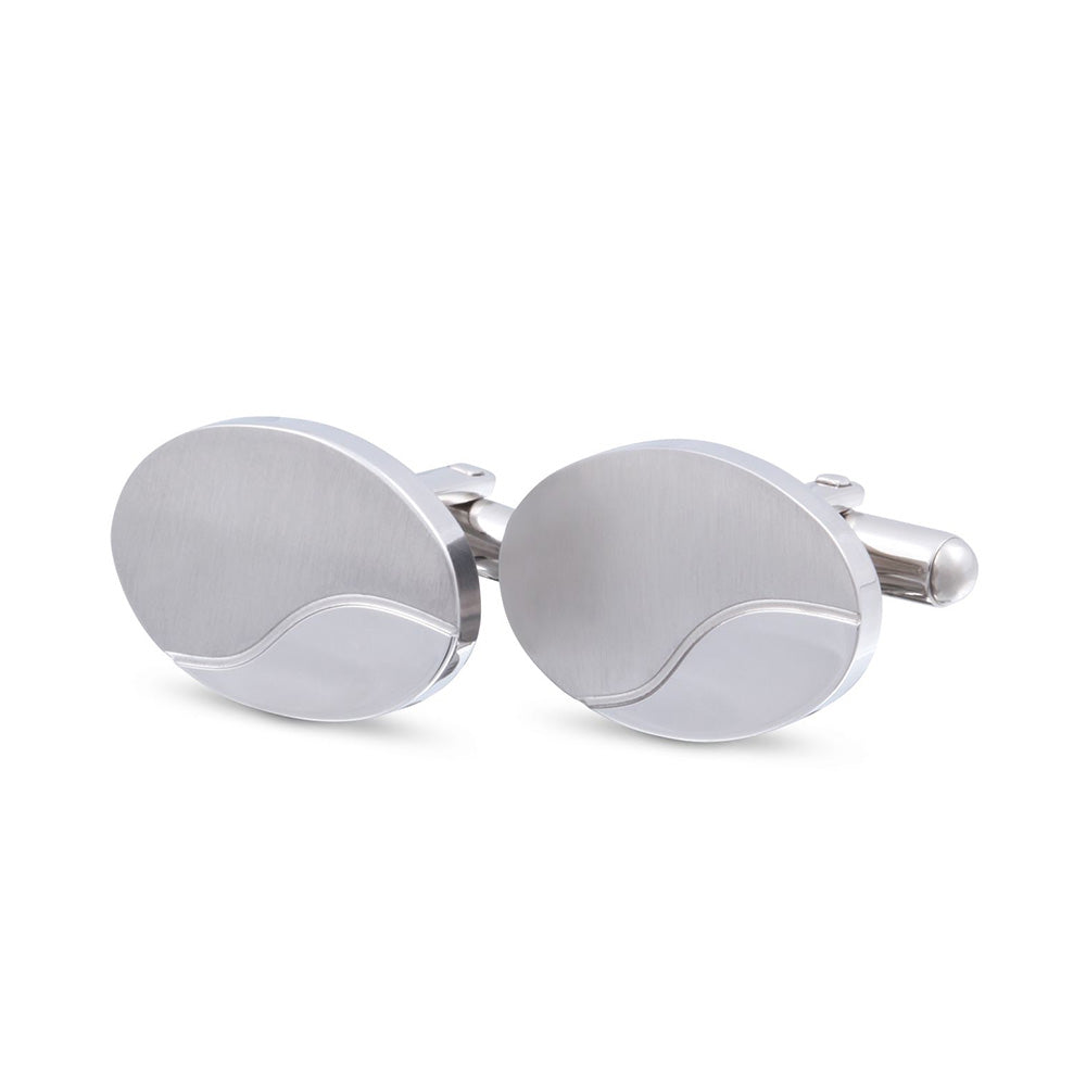 Nissi Manschettenknöpfe mit Gravur in Silber | Manschetten | damen, edelstahl, herren, manschetten, silber, unisex | schmuckmitgravur.de