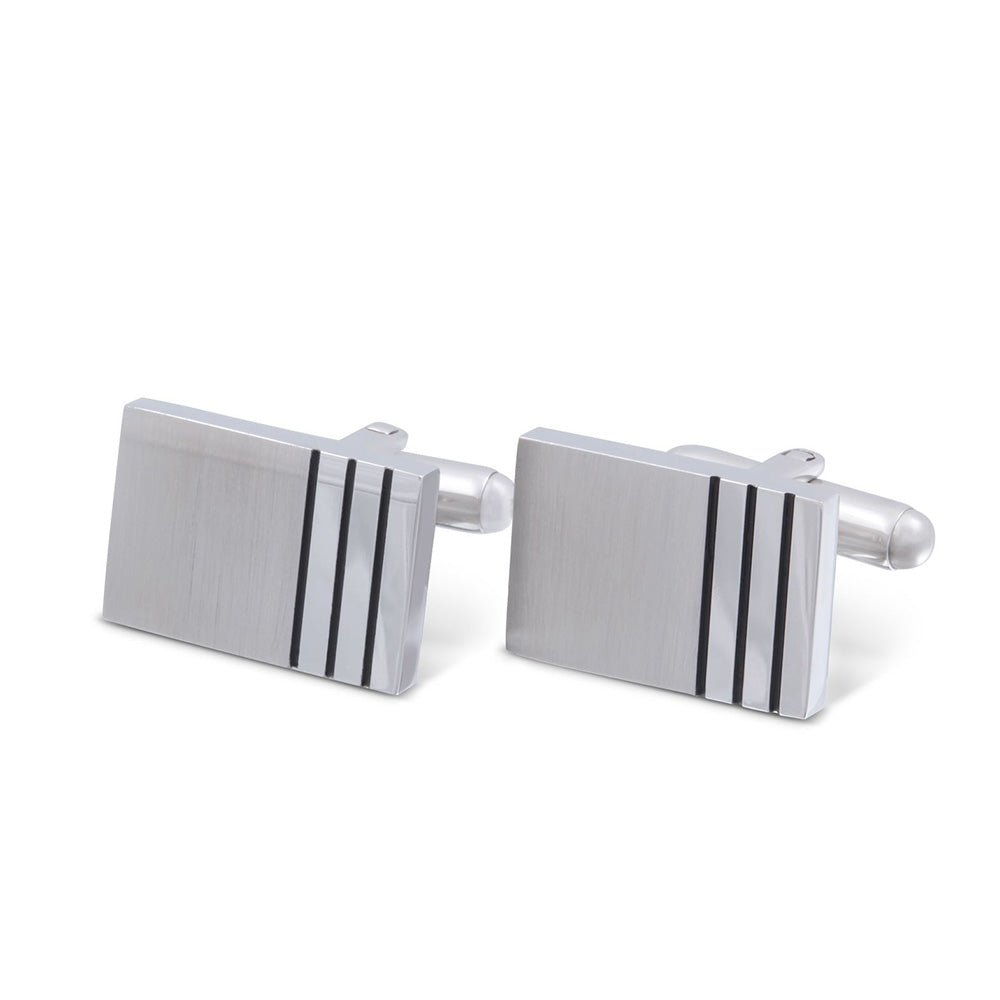 Panas Manschettenknöpfe mit Gravur in Silber | Manschetten | damen, edelstahl, herren, manschetten, silber, unisex | schmuckmitgravur.de