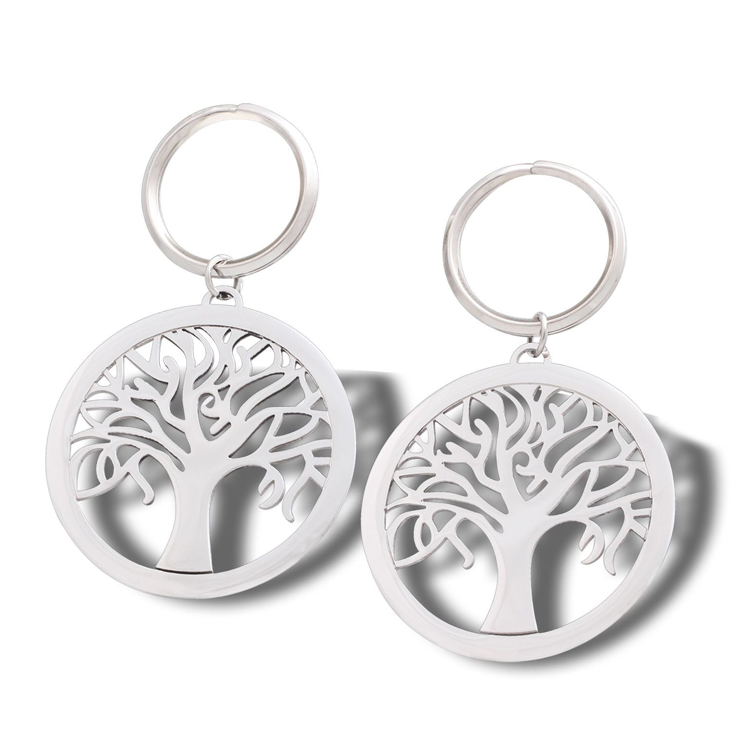 Ruwu Schlüsselanhänger mit Gravur in Silber | schlüsselanhänger | damen, edelstahl, herren, schlüsselanhänger, silber, unisex | schmuckmitgravur.de