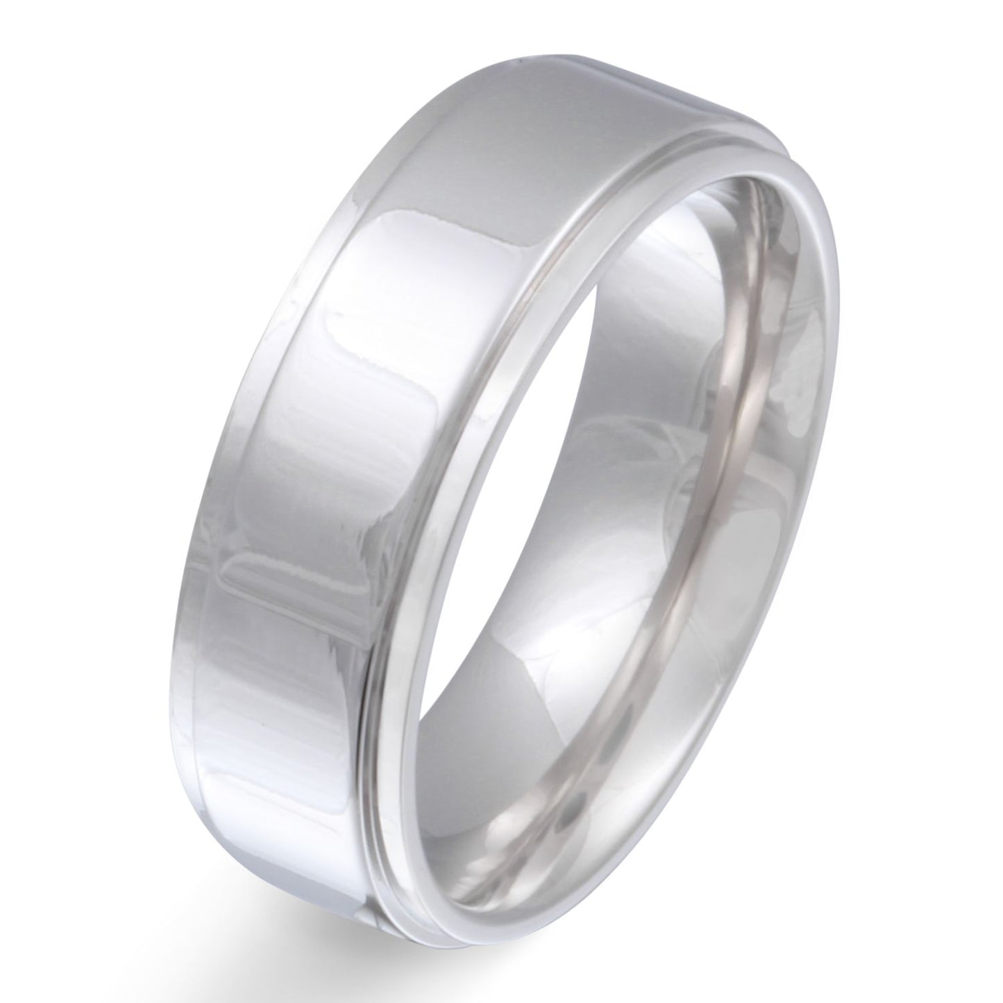 Zeronie Ring mit Gravur, Edelstahlring in Silber | Edelstahlring | damen, edelstahl, edelstahlring, herren, ring, silber, unisex | schmuckmitgravur.de