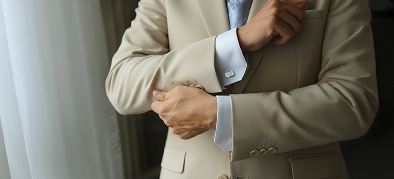 Manschettenknöpfe aus Silber mit Gravur für Hochzeit und Anzug – online im Shop bestellen, personalisiert nach Wunsch.