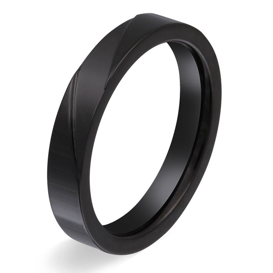 Darkly Edelstahl Ring , Verlobungsring, inkl. Gravur, schwarz | Edelstahlring | damen, edelstahl, edelstahlring, herren, ring, schwarz, unisex | schmuckmitgravur.de
