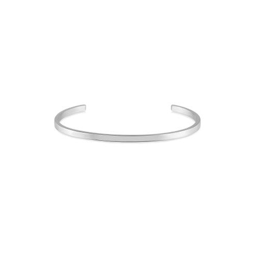 Pulsera Silver Armband, Edelstahl in Silber