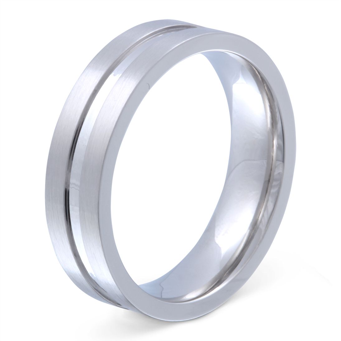 Josephine Edelstahl Ring , Verlobungsring, inkl. Gravur, silber | Edelstahlring | damen, edelstahl, edelstahlring, herren, ring, silber, unisex | schmuckmitgravur.de