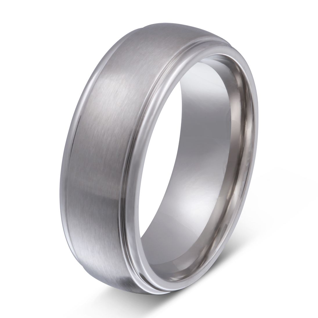 Lona Edelstahl Ring , Verlobungsring, inkl. Gravur, silber | Edelstahlring | damen, edelstahl, edelstahlring, herren, ring, silber, unisex | schmuckmitgravur.de