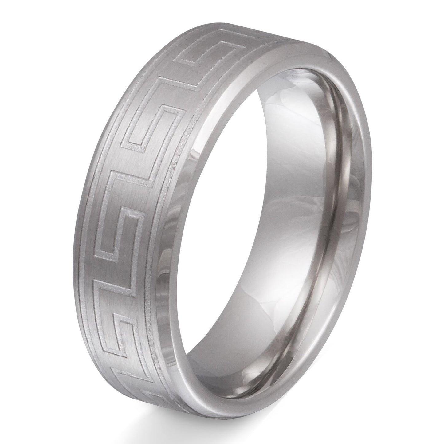 Rone Ring mit Gravur, Edelstahlring in Silber | Edelstahlring | damen, edelstahl, edelstahlring, herren, ring, silber, unisex | schmuckmitgravur.de